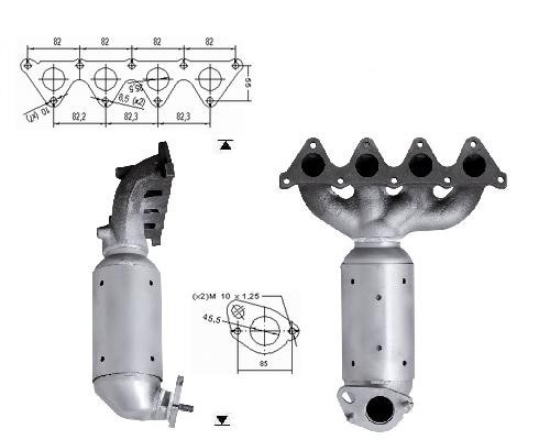 Hyundai ACCENT 1.4i 16V 1399 cc 71 Kw / 97 cv 4EE Magnaflow CAT