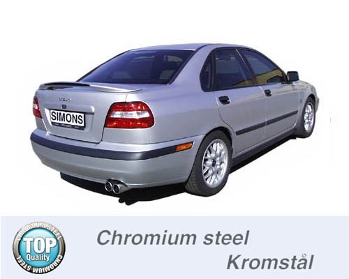 Simons Uitlaatsysteem af kat. Volvo S40 1996-2000