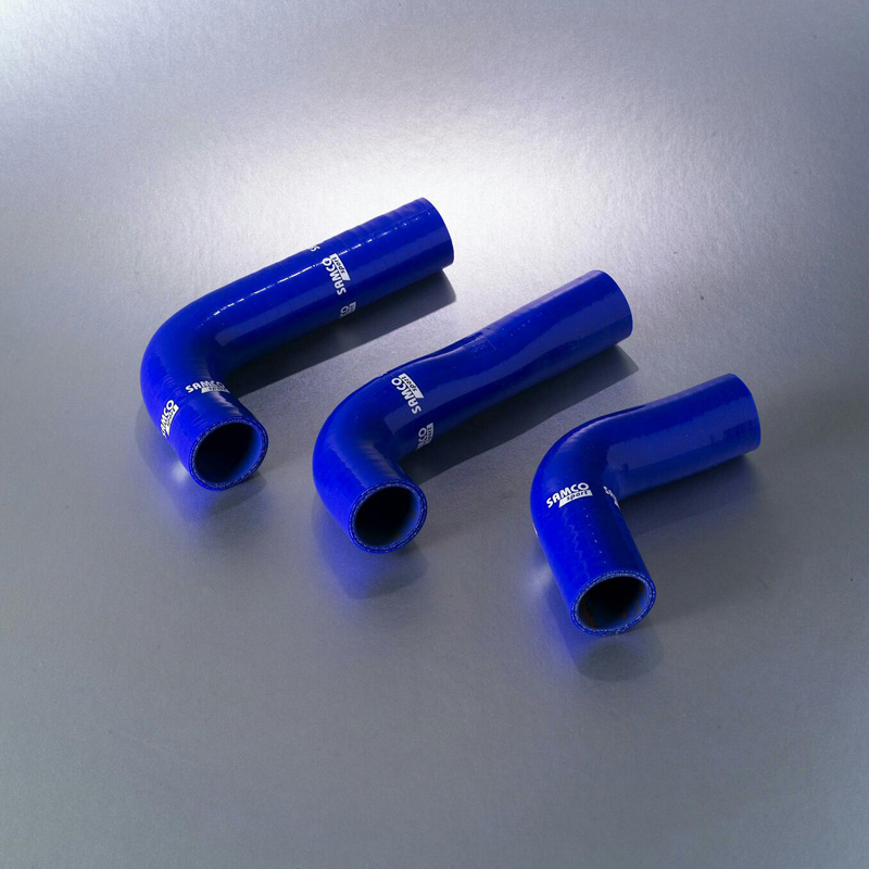 Samco Slangen Kit  Alfa Romeo 164 1987-1992 3.0L V6 12V 3-delig Koeling - Blauw