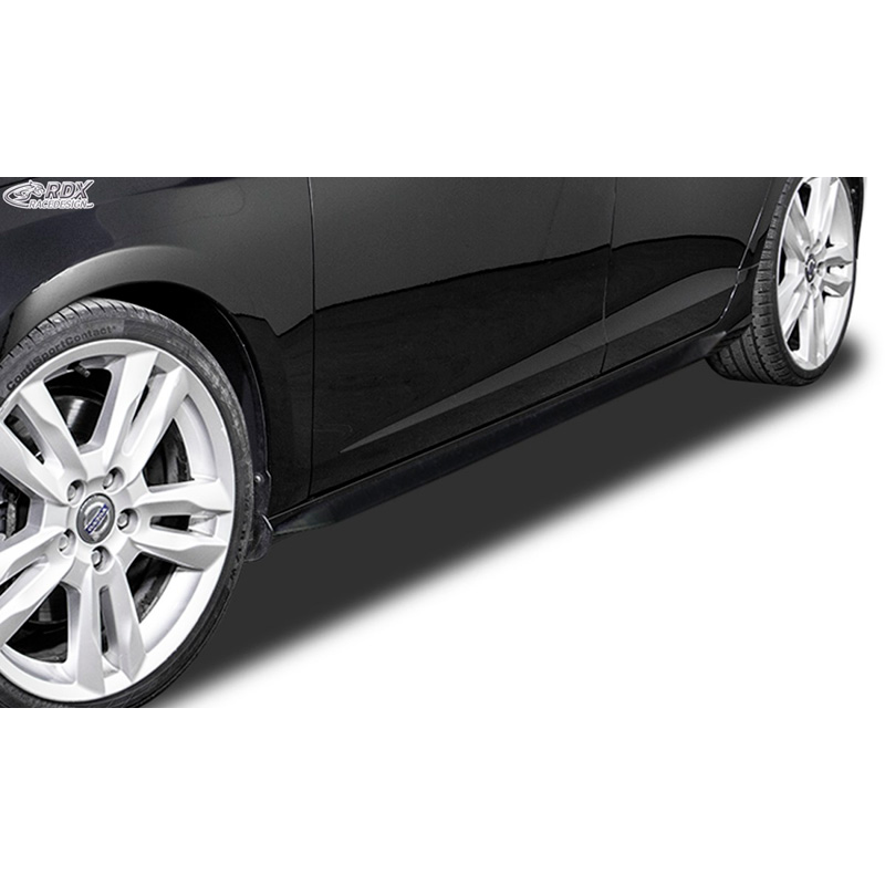 Side skirts 'Slim'  Volvo V60/S60 2010-2013 (ABS glossy black)