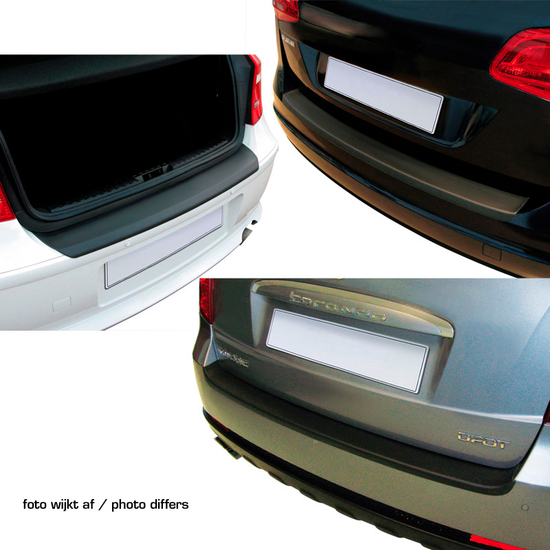 ABS Rear bumper protector  Kia e-Niro 2018-2022 Black