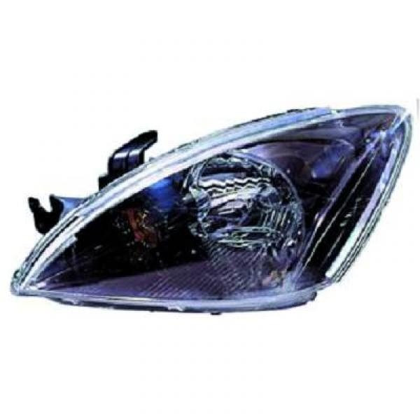 Koplamp links LANCER 03-07 TYC H4/ZWART