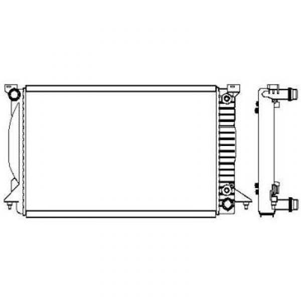 Radiator AUDI A4 / Audi A6 4B 00->> 630x400x32