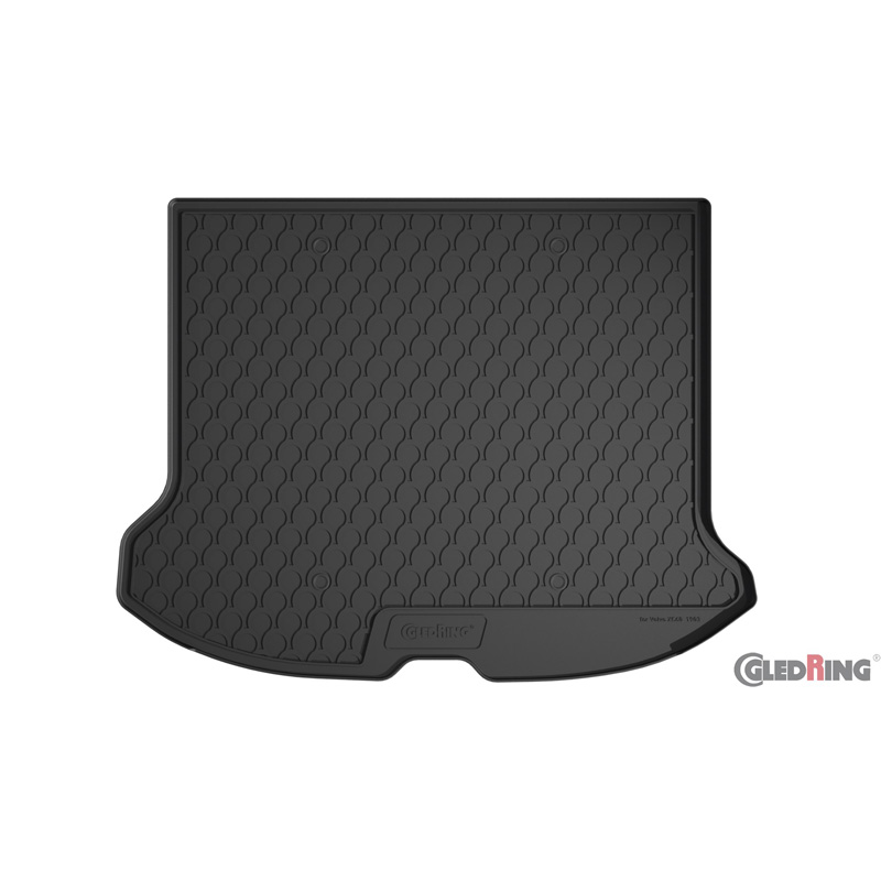 Rubbasol (Rubber) Trunk mat  Volvo XC60 2008-2016 (with mini spare tyre)
