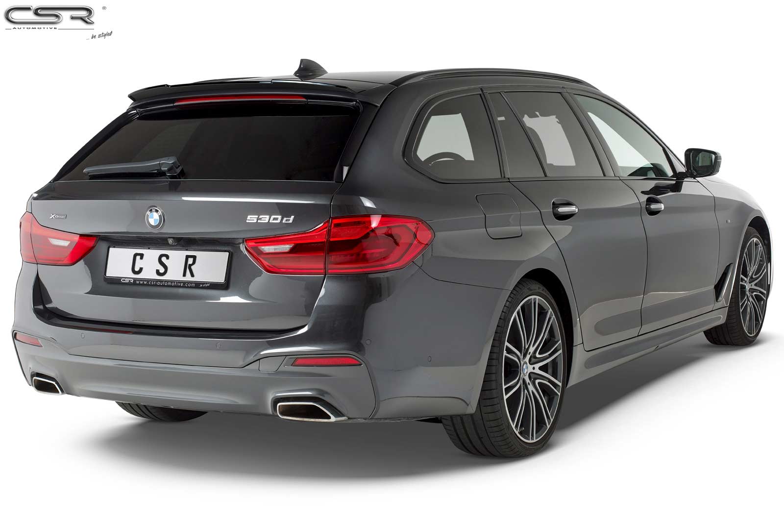 CSR Achterspoiler BMW 5-Serie G31 Glans zwart