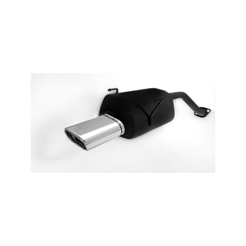 Sport exhaust  Honda Civic VI Sedan 1.4i 66kW/1.5i 84kW/1.6i 78kW 1996-2001 145x75mm