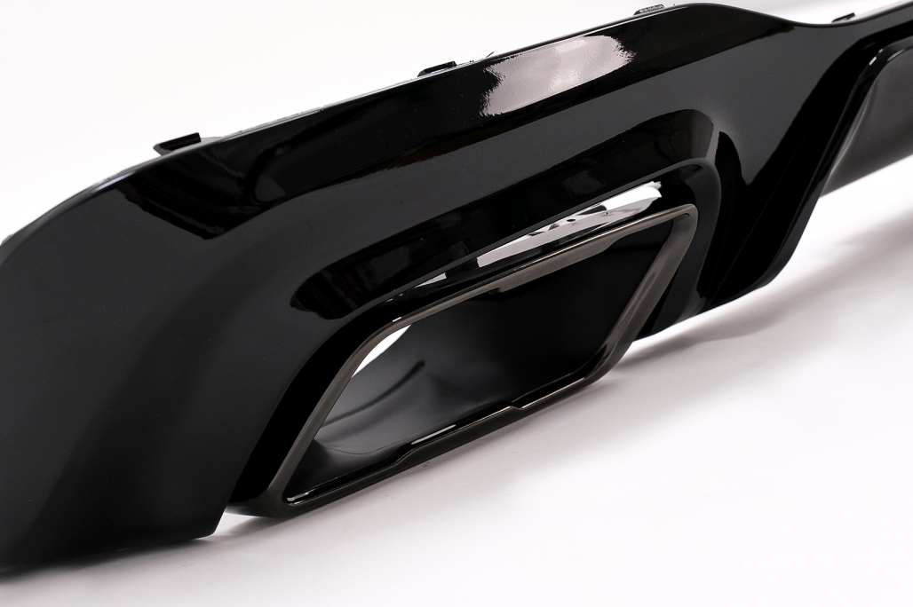 Diffuser M235i Look BMW 2 Serie F44 Gran Coupe Zwart