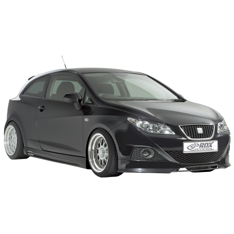 Side skirts  Seat Ibiza 6J 3/5 doors 2008- 'GT-Race' (ABS)