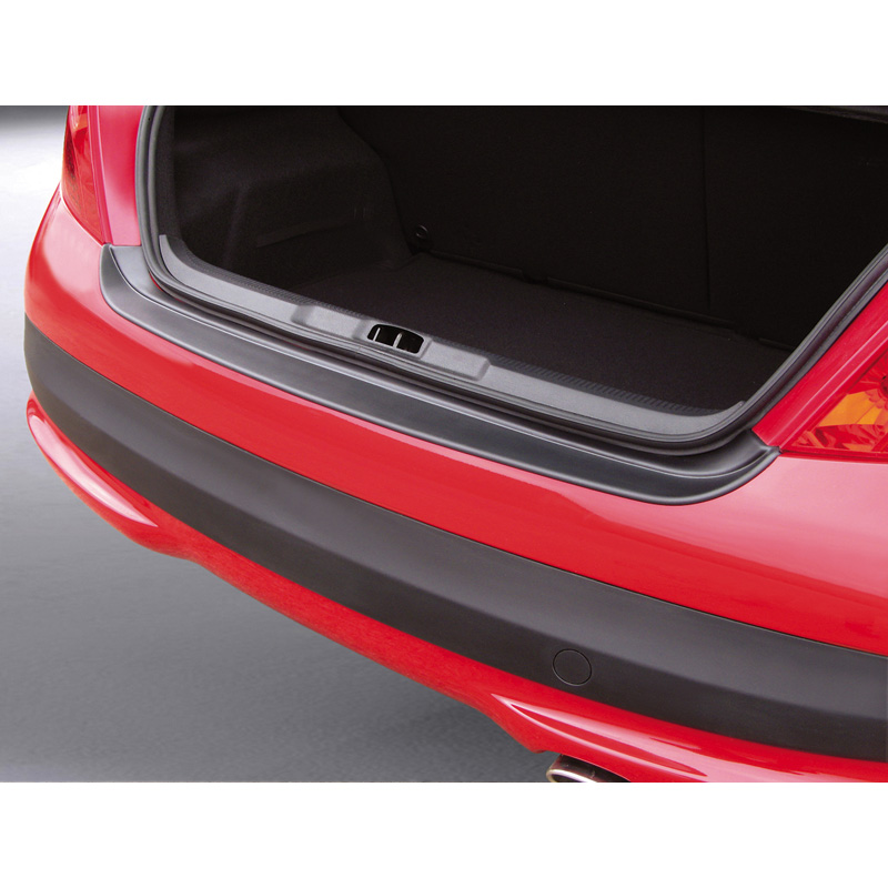 ABS Rear bumper protector  Peugeot 207 HB 3 doors Black