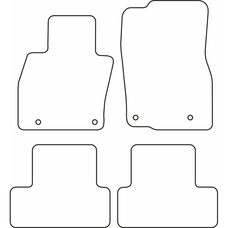 Set velour car mats  Mazda CX-60 2022-