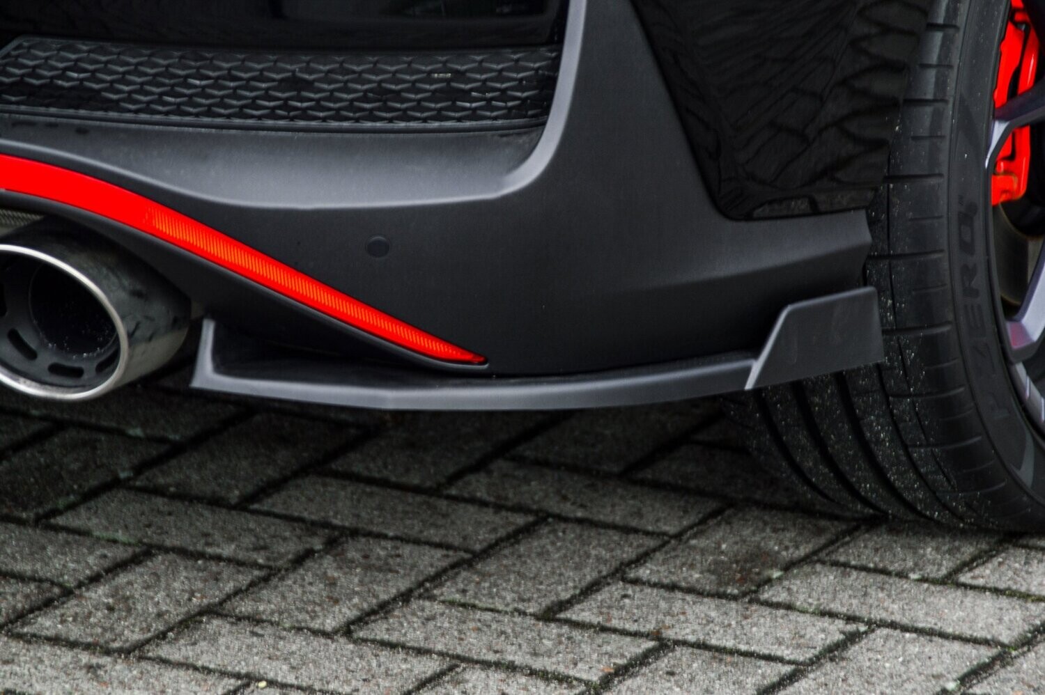 Achterschort zijdelen met vleugel Hyundai I30N Fastback Facelift