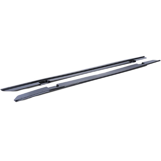 Zijskirts BWM 1 Serie F22/F23 13-17 Sport Glans Zwart
