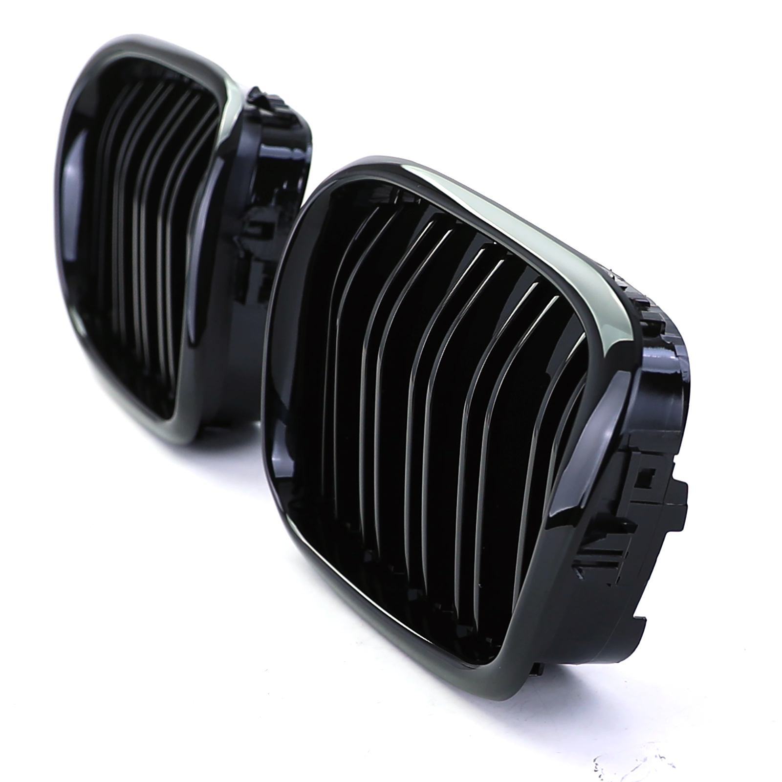 Grill Nieren BMW E39 Glans Zwart