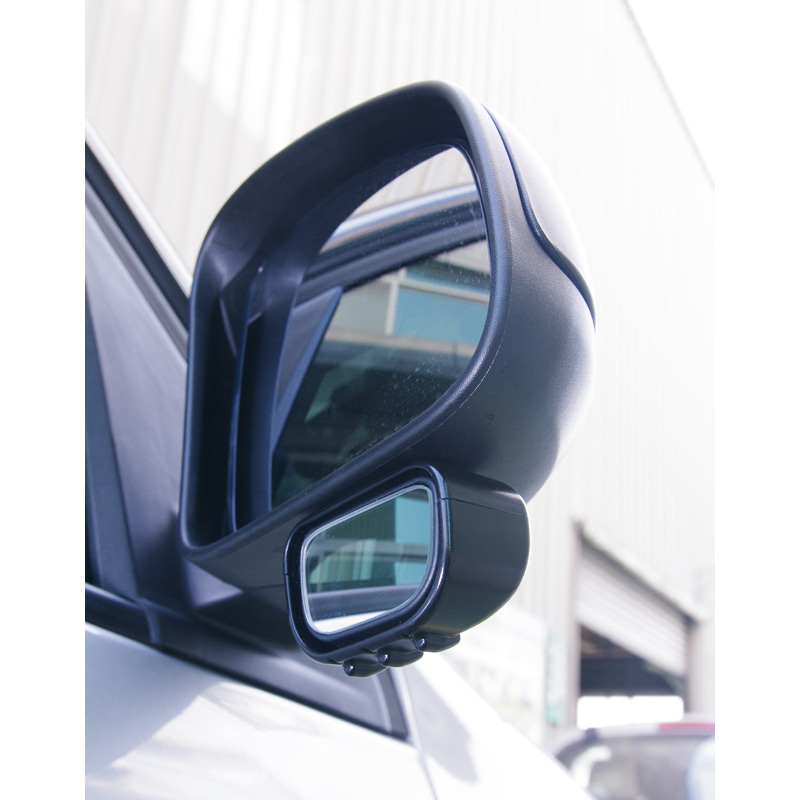 Universal adjustable wide view/blind spot mirror 67x35x45mm