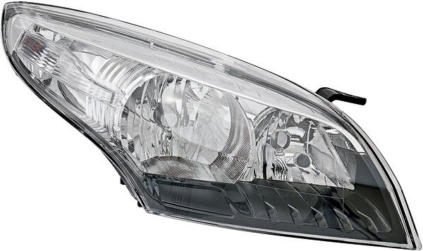 Koplamp rechts MEGANE 12->> DEPO met MOTOR;