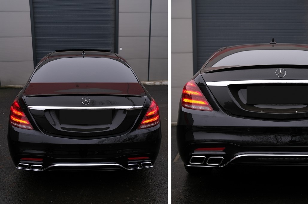 Bodykit Bumper set W222 S63 AMG look Facelift Black