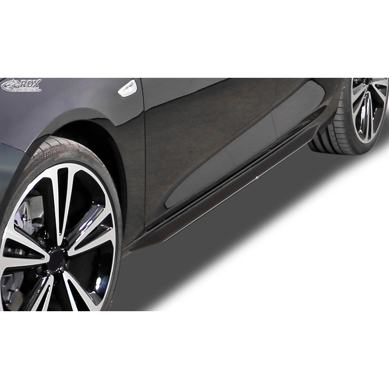 Side skirts 'Slim'  Skoda Scala (NW) 2019- (ABS glossy black)
