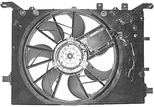 Radiator FAN VOLVO S60/V70 00-04 2.4/2.5T +/-AC