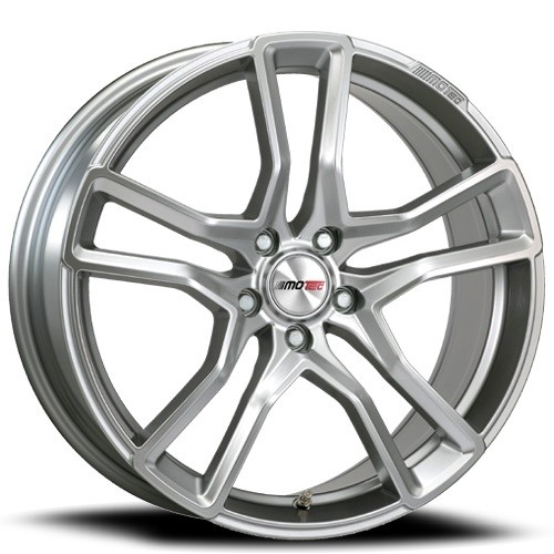 Motec Diamond High Gloss Silver 7,5x17 5x112 ET35 Velgen