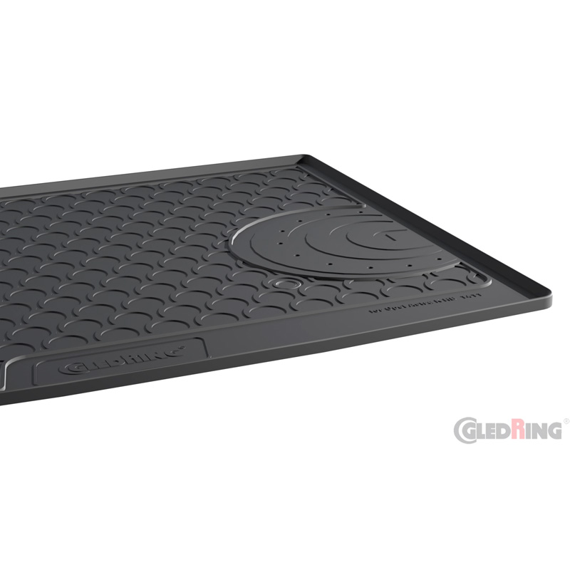 Rubbasol (Rubber) Trunk mat  Opel Astra K HB 5-doors 2015-2022 (Upper floor)