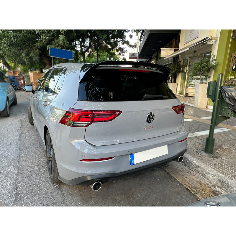 Motordrome Dakspoiler  Volkswagen Golf VIII GTI / R / R-Line 2020-2024 & Facelift 2024- (PU)
