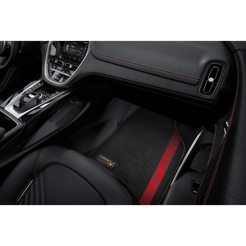 Red Bull Oracle Universal car mats set - 4-piece set - Black/Red