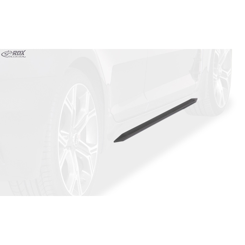 Side skirts 'Slim'  Kia Stinger (CK) 2018- (ABS glossy black)