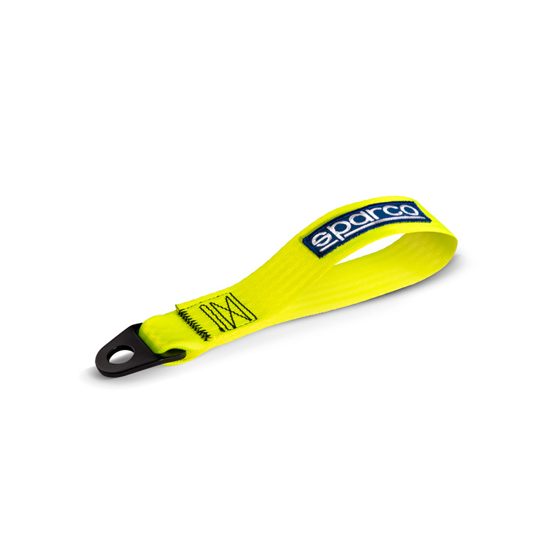 Sparco Tow Loop Performance - Neon Yellow - max. 2000kg - 16mm Hole
