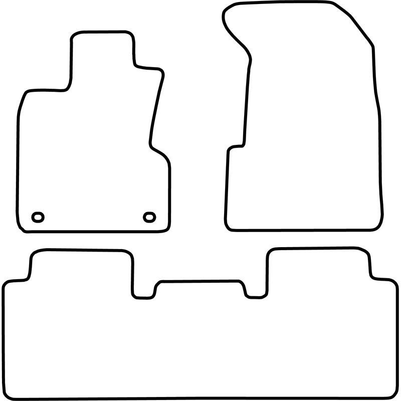 Automatten  Honda CR-V 2002-2007 (excl. automaat)