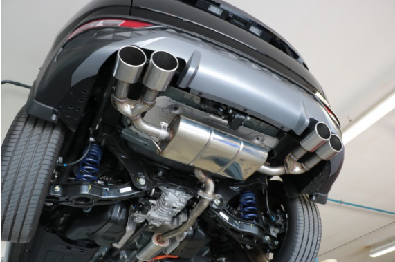 Hyundai Tucson NX4E final silencer right/left - 2x115x85 type 32