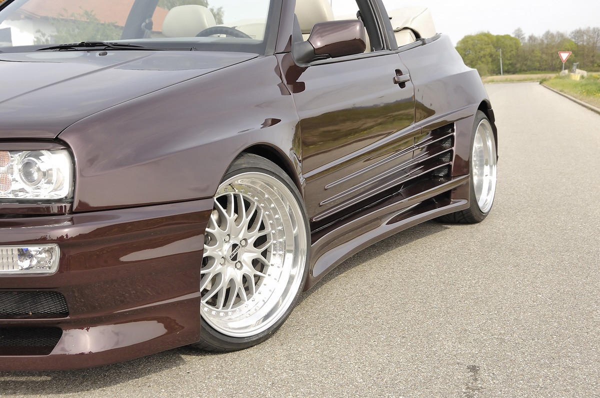 frontvenders wideversion ll VW Golf III Rieger