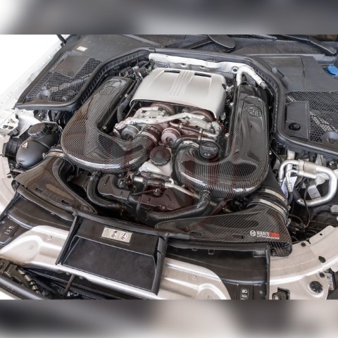 Mercedes C63(S) AMG Wagner Carbon luchtinlaat systeem incl. 2 sportluchtfilters
