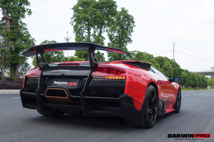 Lamborghini Murcielago SV Style Achterbumper met Carbon Fiber 2001-2010
