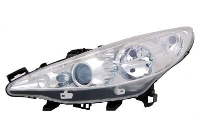 koplamp, Valeo, H7+H7+H1, elektr verstelb, incl stelmotortje, me