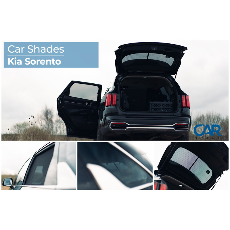 Set Car Shades  Kia Sorento 5 doors 2020- (6-pieces)