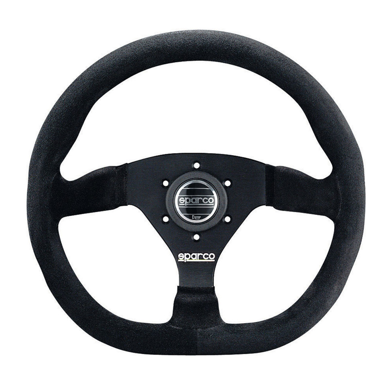 Sparco Universeel Sportstuur L360 - Zwart Suède - Diameter 330mm