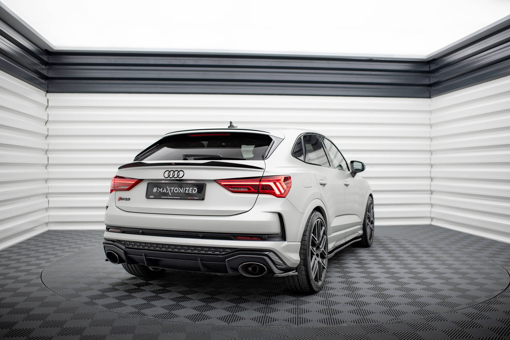 Zijdiffusers AUDI RSQ3 Maxton Glans Zwart