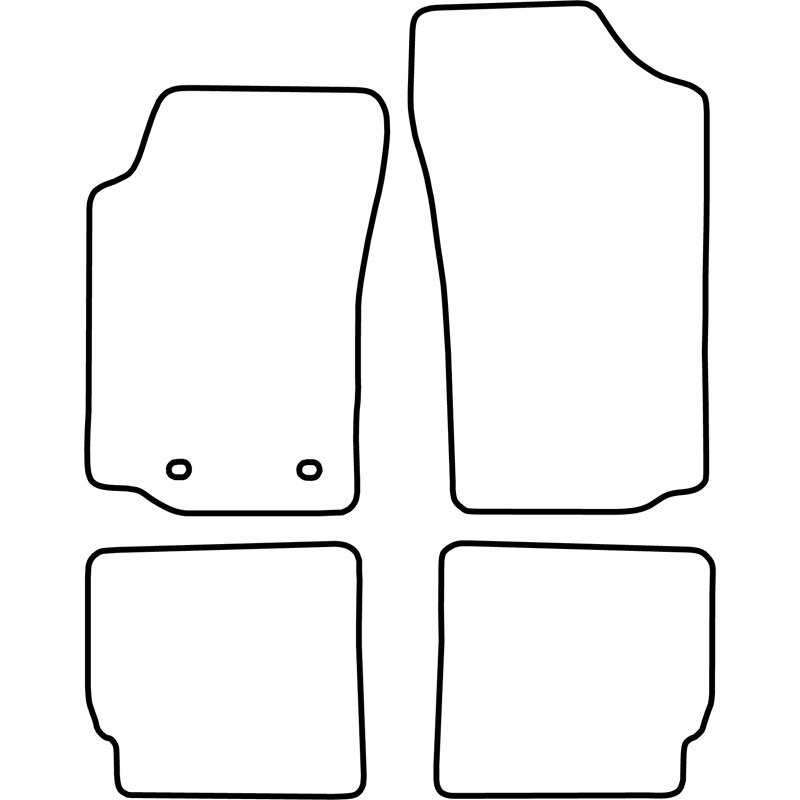 Automatten  Peugeot 306 cabrio 1993-2003