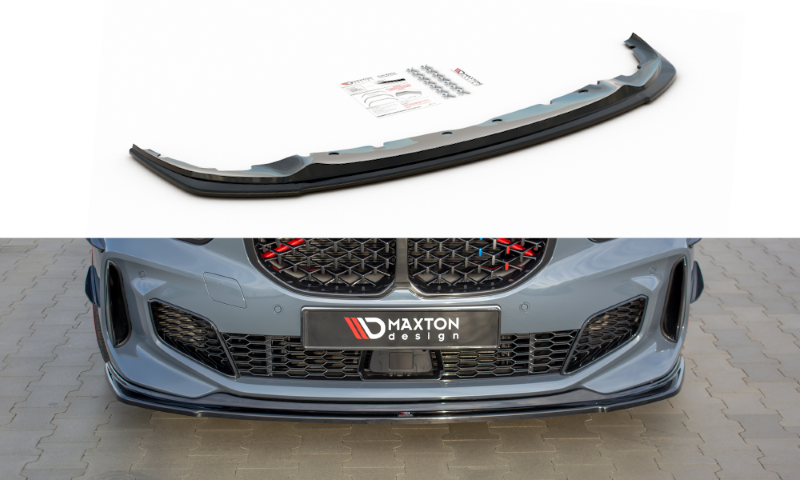 Voorspoiler BMW 1 Serie F40 M-Pack/ M135i Glans Zwart V1