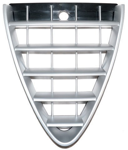 KOELERGRIL ALFA 147, 05->> ZILVER