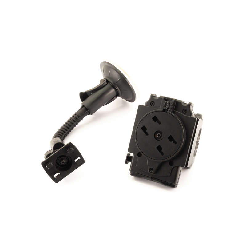 Universal Smartphone/Navigation Holder with suction cup/gooseneck 40-120mm