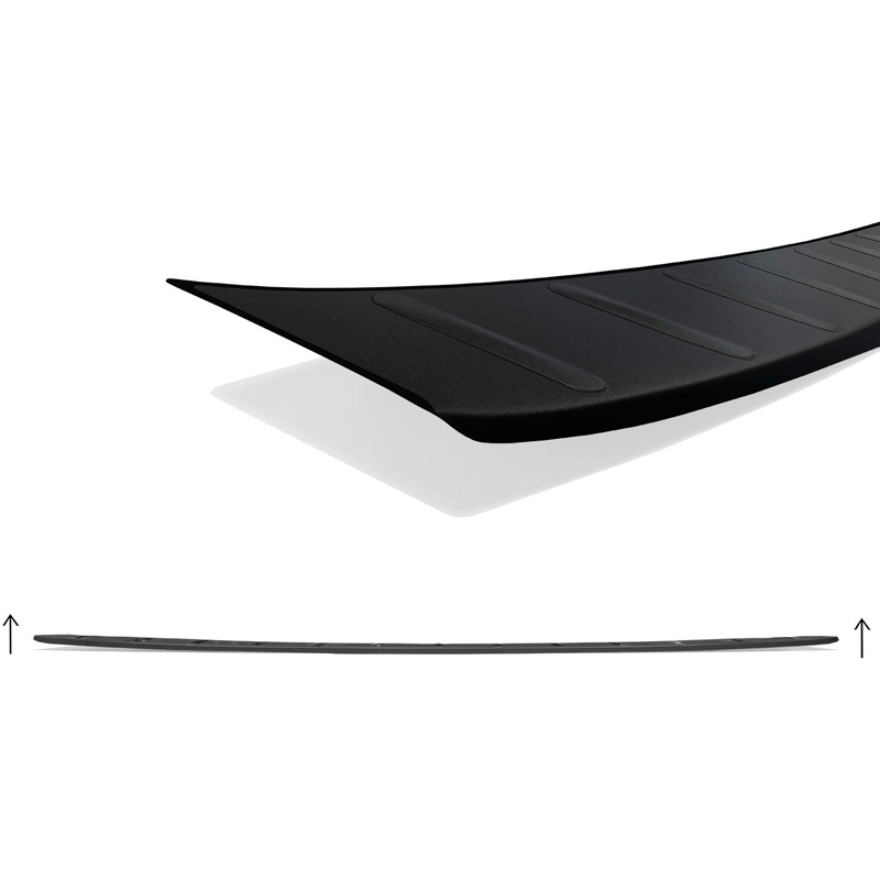 Avisa RVS Achterbumperprotector  Volkswagen Tayron 2024- - Matzwart