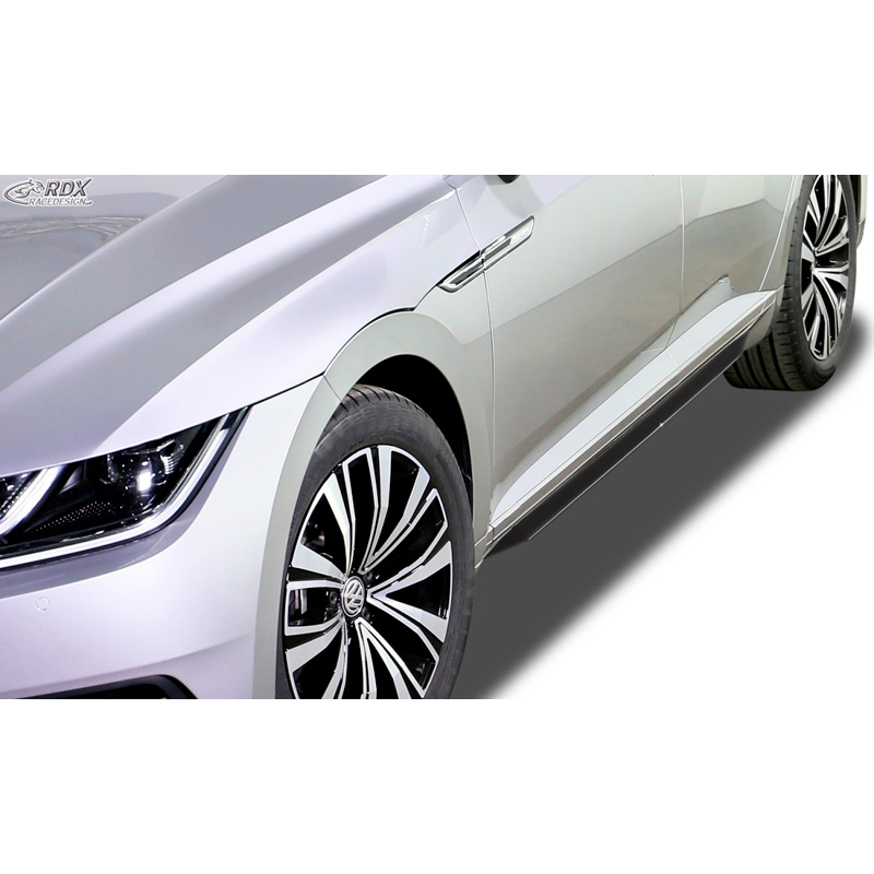 Side skirts 'Slim'  Volkswagen Arteon 2017- incl. Shooting Brake 2020- (ABS glossy black)