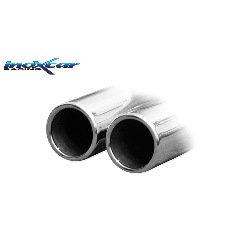 100% Inox Sport Exhaust  Seat Ibiza SC (6J) 1.2 Tsi FR 110hp 2015- 2x80mm
