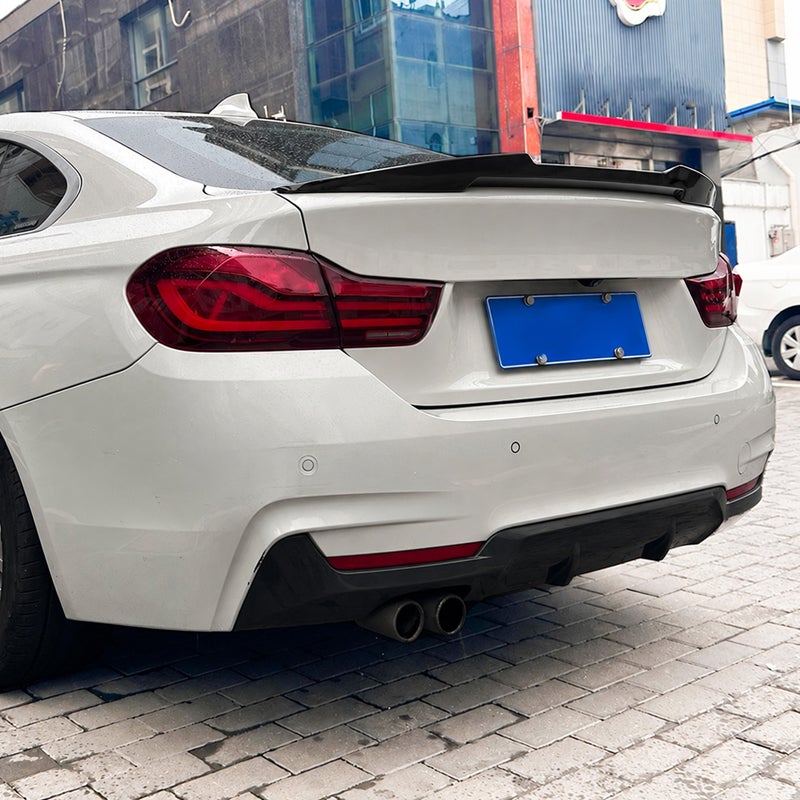 Rear spoiler  BMW 4-Series F36 Gran Coupe 2014-2021 (ABS Glossy Black)