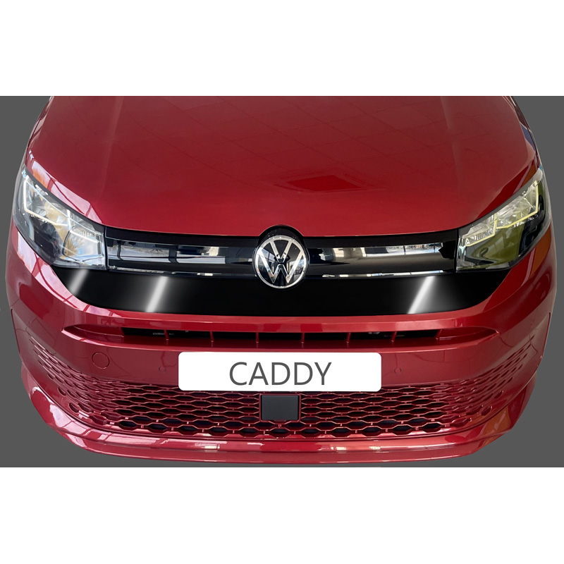 RGM Voorbumper/Grill cover  Volkswagen Caddy V 2020- Glanzend zwart
