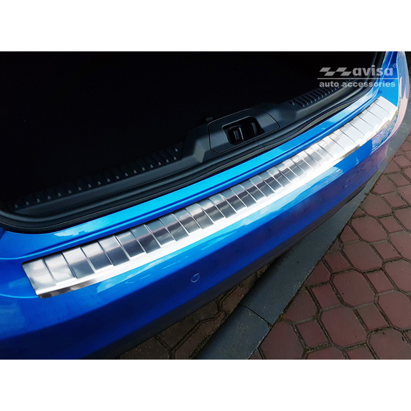RVS Achterbumperprotector  Ford Focus IV HB 5-deurs (incl. ST-Line) 2018-2021 & Facelift 2021- 'Ribs'