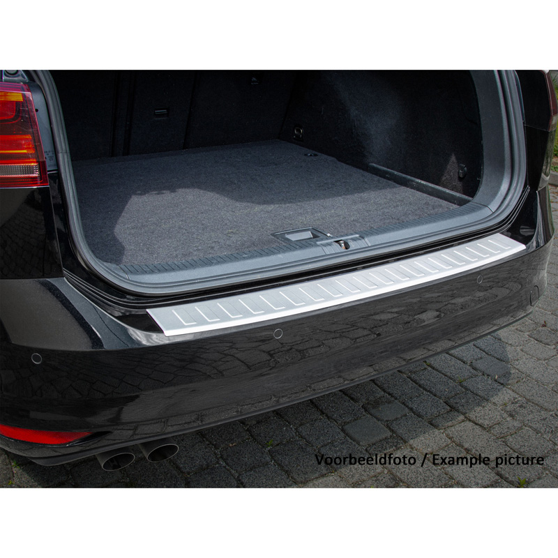 MAX6 Brushed stainless steel rear bumper protector  Seat Leon (5F) ST FR/Cupra 2013-2020