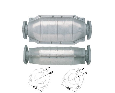 Daewoo LANOS 1.6i 16V 1598 cc 77 Kw / 105 cv DOHC Magnaflow CAT