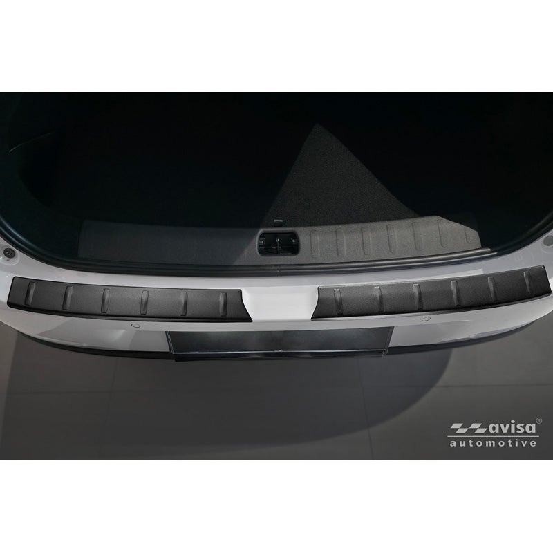 Avisa Stainless Steel Rear Bumper Protector  Leapmotor C10 2024- - Matt Black - 2-pieces